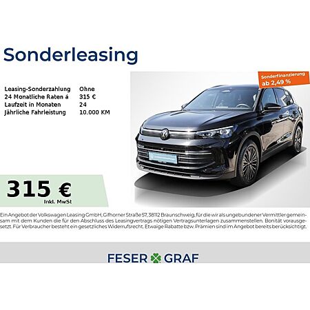 VW Tiguan leasen
