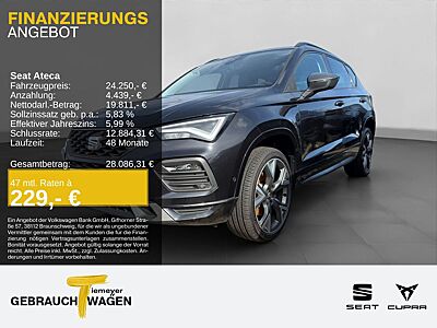 Seat Ateca 2.0 TDI DSG FR LM19 AHK KAMERA NAVI+ eKLAP