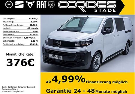 Opel Vivaro Doppelkabine L3 AHK Automatik Navi Freisp