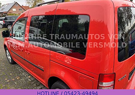 VW Caddy gebraucht kaufen VW Caddy Volkswagen Soccer 5-Sitzer+Navi+Klima+Sitzh+Alu+1.Hd