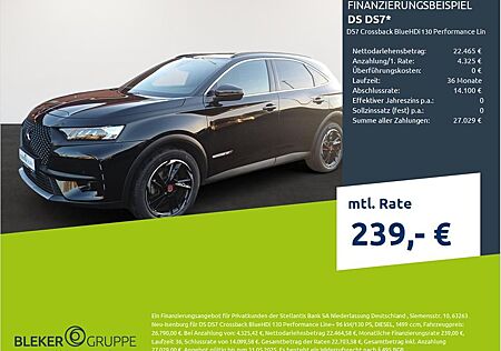 DS Automobiles DS7 Crossback BlueHDi 130 Performance Line+
