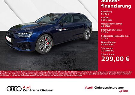 Audi A4 Avant 40 TFSI S line Black B&O Pano Matrix-LE