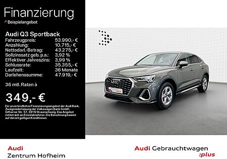Audi Q3 Sportback 45 TFSI qu S line S tro*Sonos*Stand
