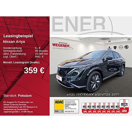 Nissan Ariya leasen