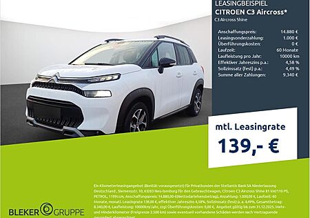 Citroën C3 Aircross PureTech 110 S&S Shine