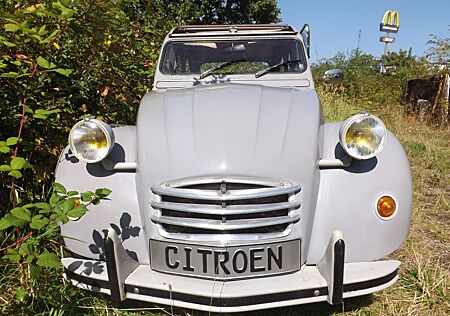 Citroën 2 CV -Weihnachtsente-nicht zum Verzehr geeignet!