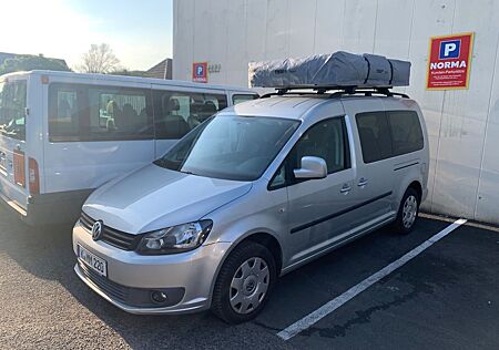 VW Caddy Volkswagen Maxi Camper, Thule Autana 4 + Campingbox