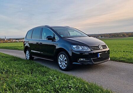 VW Sharan Volkswagen 2.0 TDI DSG BlueMotion Tech Highline ...