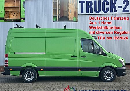 Mercedes-Benz Sprinter 316 Hoch + Lang + Werkstattausbau + AHK