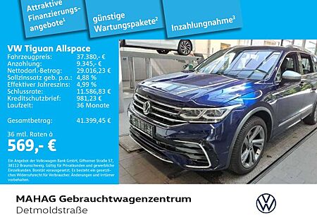 VW Tiguan Allspace Volkswagen 2.0 TSI 4Mot. R-Line 7-Sitzer Na