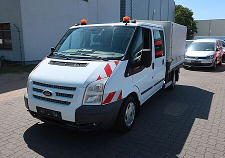 Ford Transit Pritsche Plane DoKa 6 Sitzer FN: 211