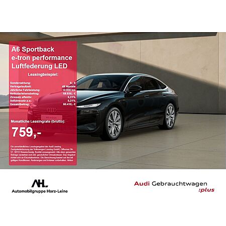 Audi A6 e-tron leasen