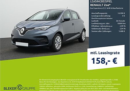 Renault ZOE Experience Z.E. 50 R110 Kaufbatterie