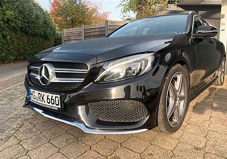 Mercedes-Benz C 250 d T, AMG-Line, 9-G Tronic, Scheckheft