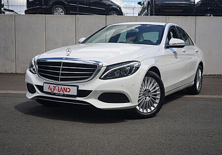 Mercedes-Benz C 180 C180 Exclusive Aut. LED Navi Burmester Klimaaut.