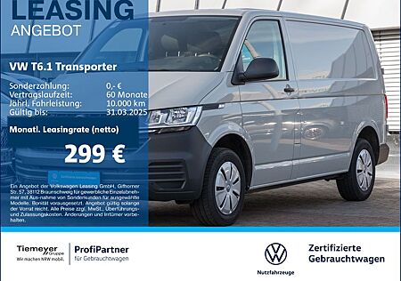 VW T6 Transporter Volkswagen T6.1 Kasten 3-SITZE ALLWETTER KLIMA PDC