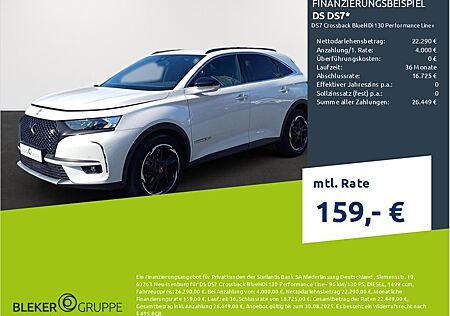 DS Automobiles DS7 Crossback BlueHDi 130 Performance Line+