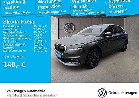 Skoda Fabia 1.0 TSI Style Navi LED Heckleuchten Sitzhe