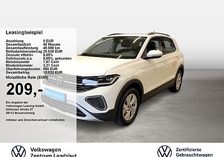 VW T-Cross Volkswagen Life 1.0 TSI 2xKlima ACC Fernlichtass.