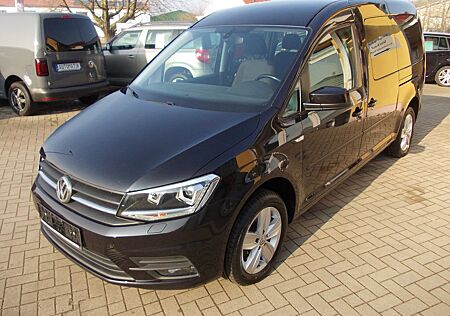 VW Caddy Volkswagen Maxi 7 Sitzer Xenon schwarz