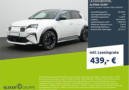 Alpine A290 GT Premium * STORE MÜNSTER*