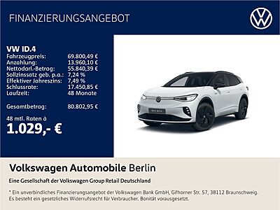 Volkswagen ID.4 GTX mit Entertainment-Paket 4Motion