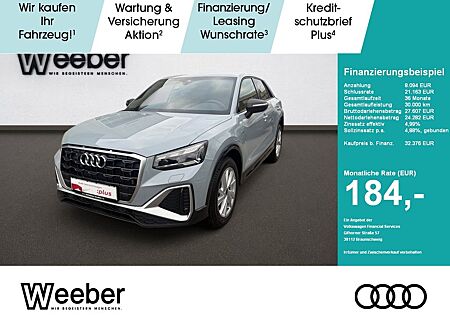 Audi Q2 S line AHK*MATRIX*LEDER*NAVI*18LM*GRA*5J GAR
