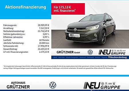 VW Taigo Volkswagen 1.5 TSI DSG R-Line LED-Matrix-Scheinwerfer