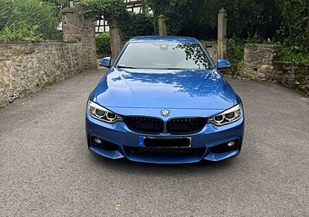 BMW 435i Coupé Estorilblau Deutsch Heckantrieb
