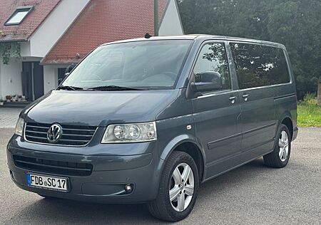 VW T5 Multivan Volkswagen T5 2.5 TDI Multivan Highline AHK SHZ Leder