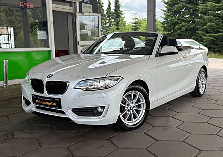 BMW 218 Cabrio I Advantage / Scheckheft / PDC
