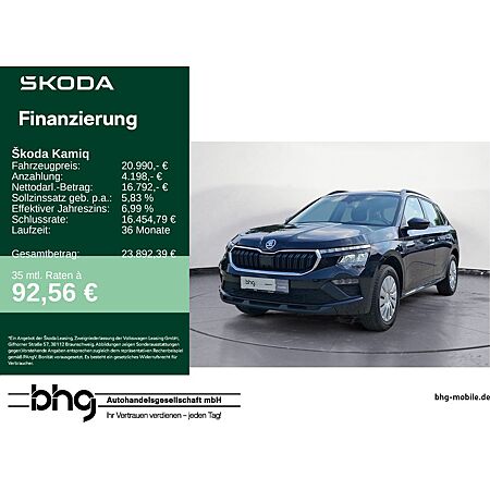 Skoda Kamiq leasen