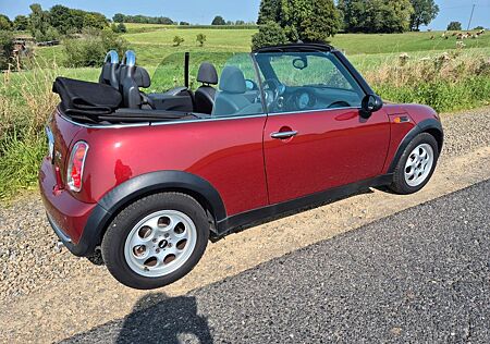 Mini One Cabrio Rot