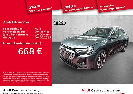 Audi Q8 e-tron 55 qu. S line *Matrix*HuD*Air*22kW*