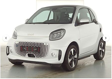 Smart ForTwo EQ passion - moon white matt/silver metal