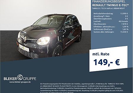 Renault Twingo E-Tech 100% el. URBAN NIGHT