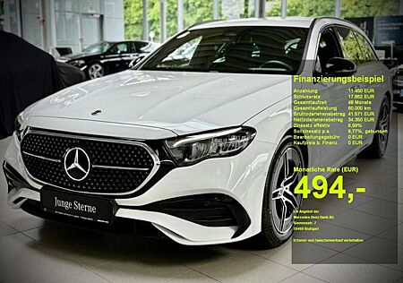 Mercedes-Benz E 200 T AMG+Night+AHK+Kamera+MBUX+Lenkradheizung