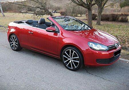 VW Golf Volkswagen VI Cabriolet 1A erst 75.788 km gelaufen!