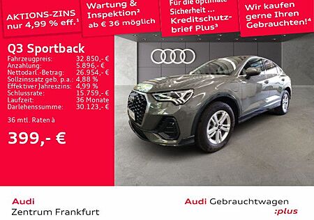 Audi Q3 Sportback 45 TFSI e S tronic LED VC DAB Tempo