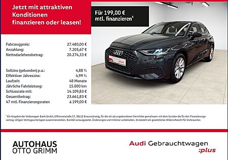 Audi A3 Sportback 30 TFSI basis KLIMA NAVI ALU