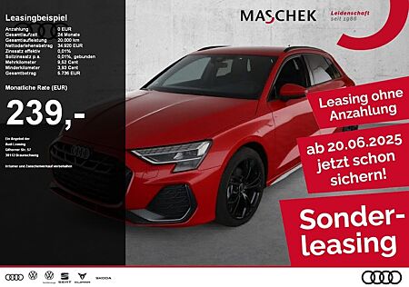 Audi A3 Sportback S line 30 TFSI Matrix Carbon ACC AH
