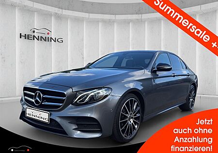 Mercedes-Benz E 200 AMG 4M Limo Night-Paket Burmester Totw 20"