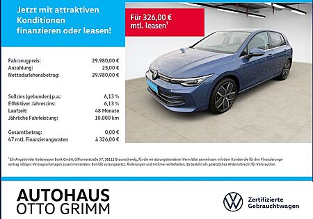 Volkswagen Golf VIII 1.5 eTSI Style DSG LED Kamera