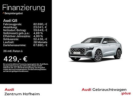 Audi Q8 50 TDI qu S line tip*Air*HUD*Pano*Matrix*Virt