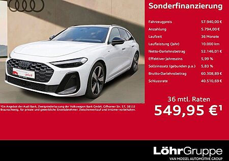 Audi A5 Avant TFSI e-hybrid Q S line 19"|NAVI+VC|PANO