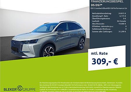 DS Automobiles DS7 Crossback BlueHDi 130 Performance Line+