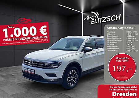 VW Tiguan Allspace Volkswagen TDI DSG Standhzg Leder 360° Kame