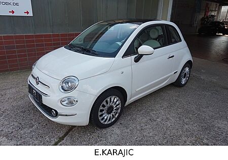 Fiat 500 Lounge--EURO 6--WENIG KM--PANORAMADACH--