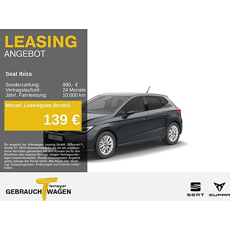 Seat Ibiza leasen