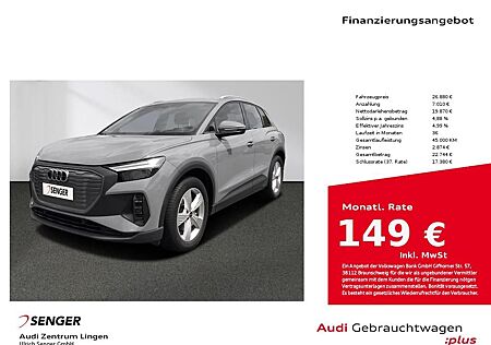 Audi Q4 e-tron 35 MMI LED Smartphone-Interface